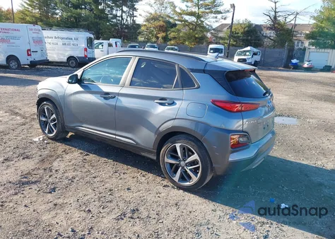 2021 Hyundai Kona Ultimate from USA, damaged, VIN KM8K53A5XMU663155